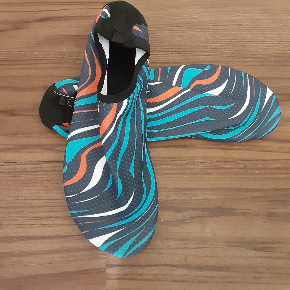 Blue Orange Slippers/Water Shoes